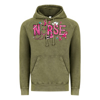 Vintage Olive breast cancer nurse Vintage Hoodie - RanaPortraitStore