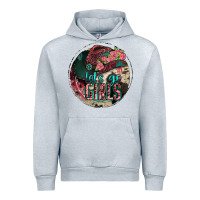 Heather Grey let's go girls Urban Hoodie - Jasminsmagicworld