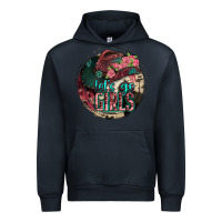 Navy let's go girls Urban Hoodie - Jasminsmagicworld