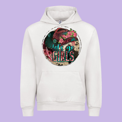 Let's Go Girls Urban Hoodie Designed By Jasminsmagicworld