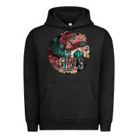 Pigment Black let's go girls Urban Hoodie - Jasminsmagicworld