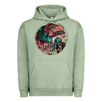 Pigment Oil Green let's go girls Urban Hoodie - Jasminsmagicworld