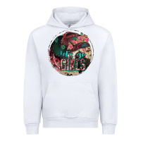 White let's go girls Urban Hoodie - Jasminsmagicworld