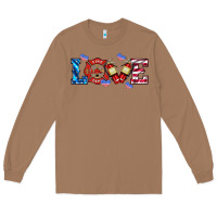 Toasted Coconut firefighter love Long Sleeve Tee - HRA Design Shop