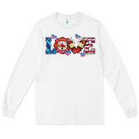 White firefighter love Long Sleeve Tee - HRA Design Shop