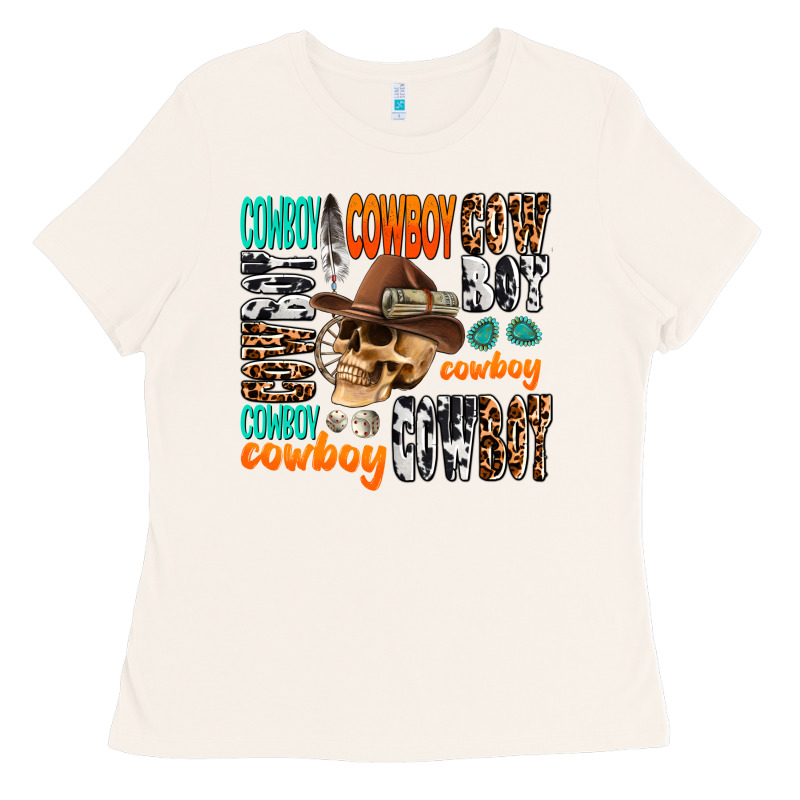 Cowboy Ladies Tee by AdoDesignShop | Teevron