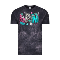 Cloud Black lpn Vintage Tee - texasbilliewilder