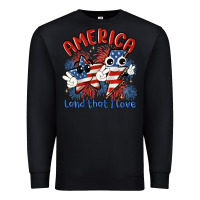 Black america land that i love Premium Sweatshirt - MaliasSmallBusiness
