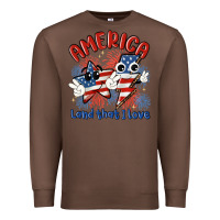 Chestnut america land that i love Premium Sweatshirt - MaliasSmallBusiness