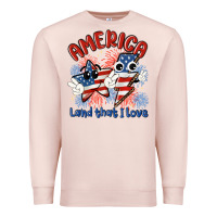 Pale Pink america land that i love Premium Sweatshirt - MaliasSmallBusiness