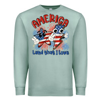 Seafoam america land that i love Premium Sweatshirt - MaliasSmallBusiness