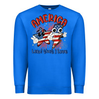 True Royal america land that i love Premium Sweatshirt - MaliasSmallBusiness