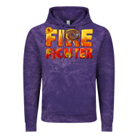 Cloud Purple firefighter Vintage Hoodie - texasbilliewilder