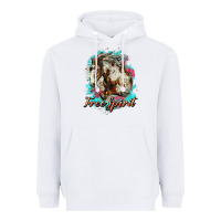 White free spirit mustang horse Heavyweight Hoodie - LillyAllenDesigns