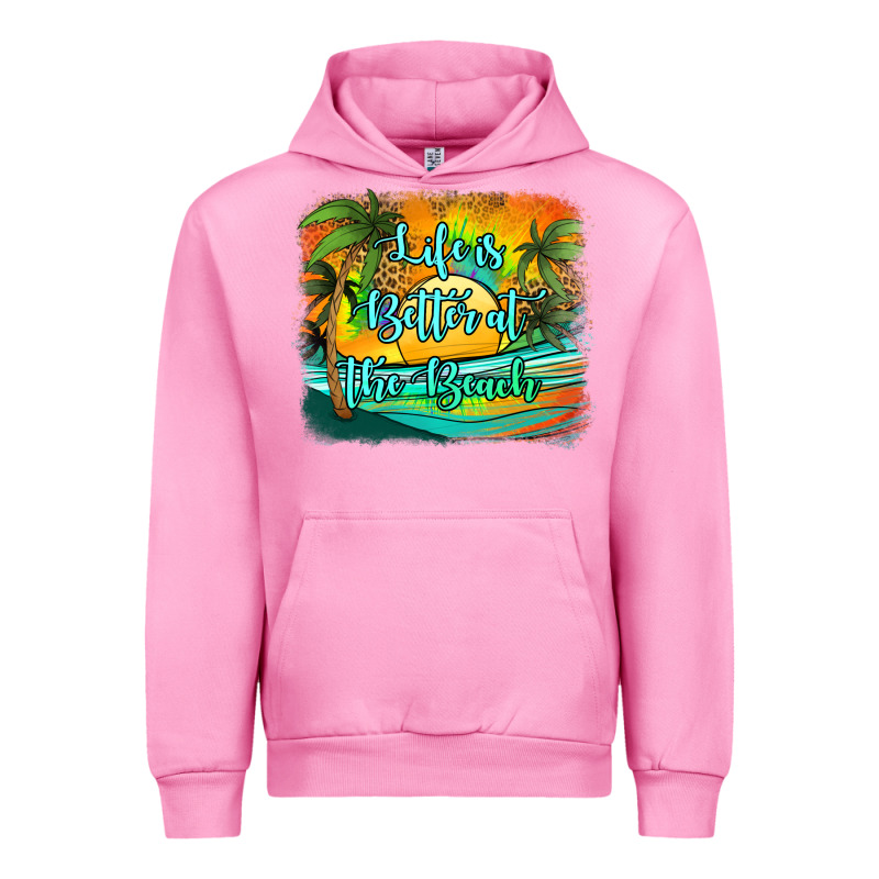 Life Is Better At The Beach Urban Hoodie by Jasminsmagicworld | Teevron