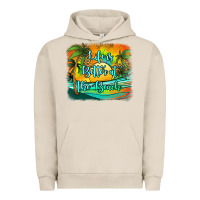 Pigment French Oak life is better at the beach Urban Hoodie - Jasminsmagicworld