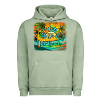 Pigment Oil Green life is better at the beach Urban Hoodie - Jasminsmagicworld