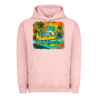 Pigment Salmon life is better at the beach Urban Hoodie - Jasminsmagicworld
