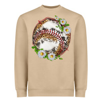 Mushroom baseball with patterns Heavyweight Sweatshirt - texasbilliewilder