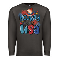 Smoke hooray for the usa Premium Sweatshirt - MaliasSmallBusiness