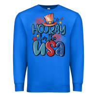 True Royal hooray for the usa Premium Sweatshirt - MaliasSmallBusiness