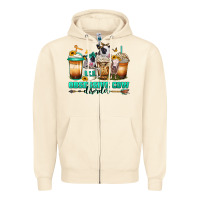 Sandshell ocd obsessive cow disorder coffee cups Zipper Hoodie - Jasminsmagicworld
