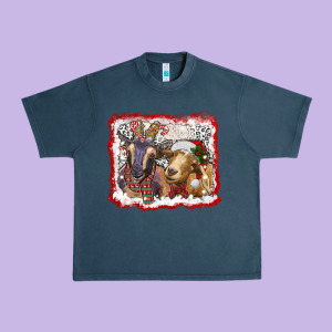 Christmas Goats Urban Heavy Tee Designed By Ranaportraitstore