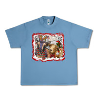 Pebble Blue christmas goats Urban Heavy Tee - RanaPortraitStore