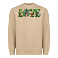 Mushroom love with shamrock Heavyweight Sweatshirt - RanaPortraitStore