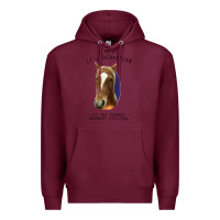 Burgundy I met lil Sebastian Premium Hoodie - Bettercallsaul