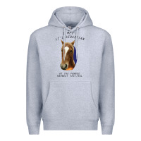 Heather Grey I met lil Sebastian Premium Hoodie - Bettercallsaul