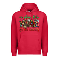 Cardinal no place like for the holiday Premium Hoodie - MaliasSmallBusiness
