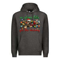 Charcoal Heather no place like for the holiday Premium Hoodie - MaliasSmallBusiness