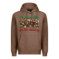 Chestnut no place like for the holiday Premium Hoodie - MaliasSmallBusiness