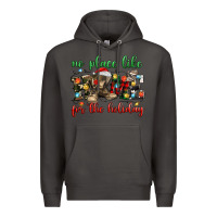 Smoke no place like for the holiday Premium Hoodie - MaliasSmallBusiness