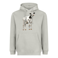 Moon Dust Holstein Heifer Heavyweight Hoodie - LillyAllenDesigns