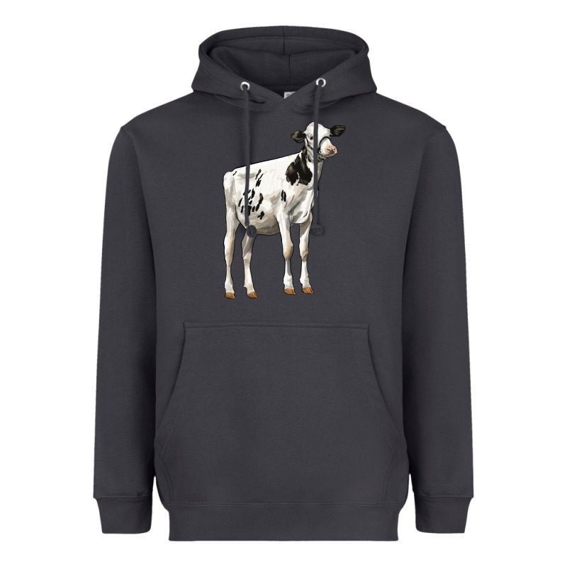 Holstein Heifer Heavyweight Hoodie by LillyAllenDesigns | Teevron