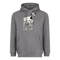 Storm Holstein Heifer Heavyweight Hoodie - LillyAllenDesigns