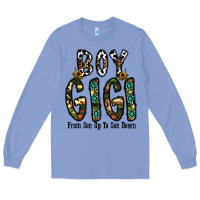 Colony Blue boy gigi from son up to son down Long Sleeve Tee - CowhideDigitalArt