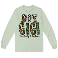 Matcha boy gigi from son up to son down Long Sleeve Tee - CowhideDigitalArt