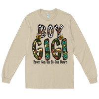 Mushroom boy gigi from son up to son down Long Sleeve Tee - CowhideDigitalArt