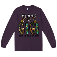 Plum boy gigi from son up to son down Long Sleeve Tee - CowhideDigitalArt
