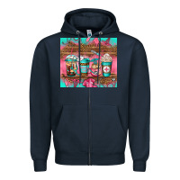 Navy nurse fuel coffee cups Zipper Hoodie - Jasminsmagicworld