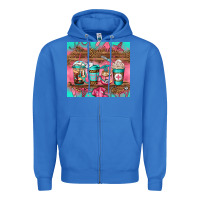 True Royal nurse fuel coffee cups Zipper Hoodie - Jasminsmagicworld