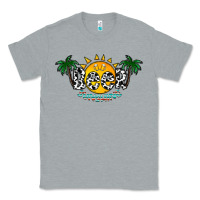 Heather Grey beer sunshine Classic Tee - CowhideDigitalArt
