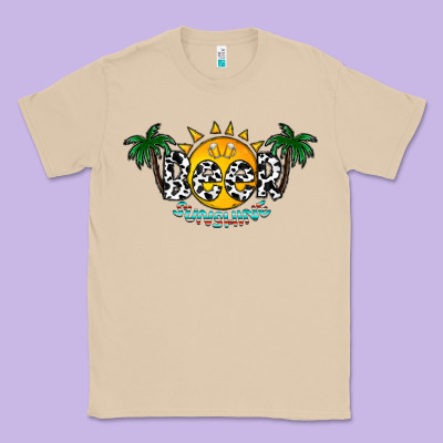 Beer Sunshine Classic Tee Designed By Cowhidedigitalart