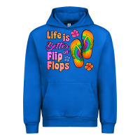 Cobalt life is better in flip flops Urban Hoodie - Jasminsmagicworld