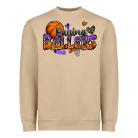 Mushroom raising ballers basketball Heavyweight Sweatshirt - Zillion Design Studio