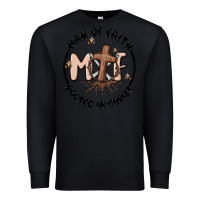 Black man of faith Premium Sweatshirt - MaliasSmallBusiness
