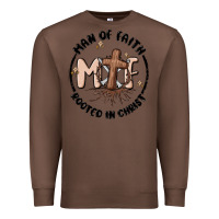 Chestnut man of faith Premium Sweatshirt - MaliasSmallBusiness